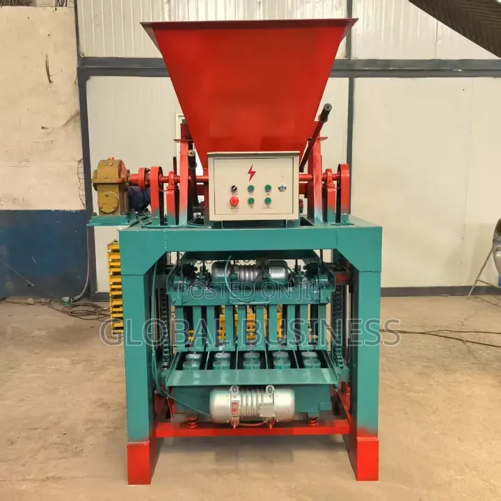High Output High Performance Hollow Block Brick Making Machine