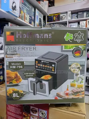 8l Air Fryer Hoffmans Electronics Hm-796 Air Fryer