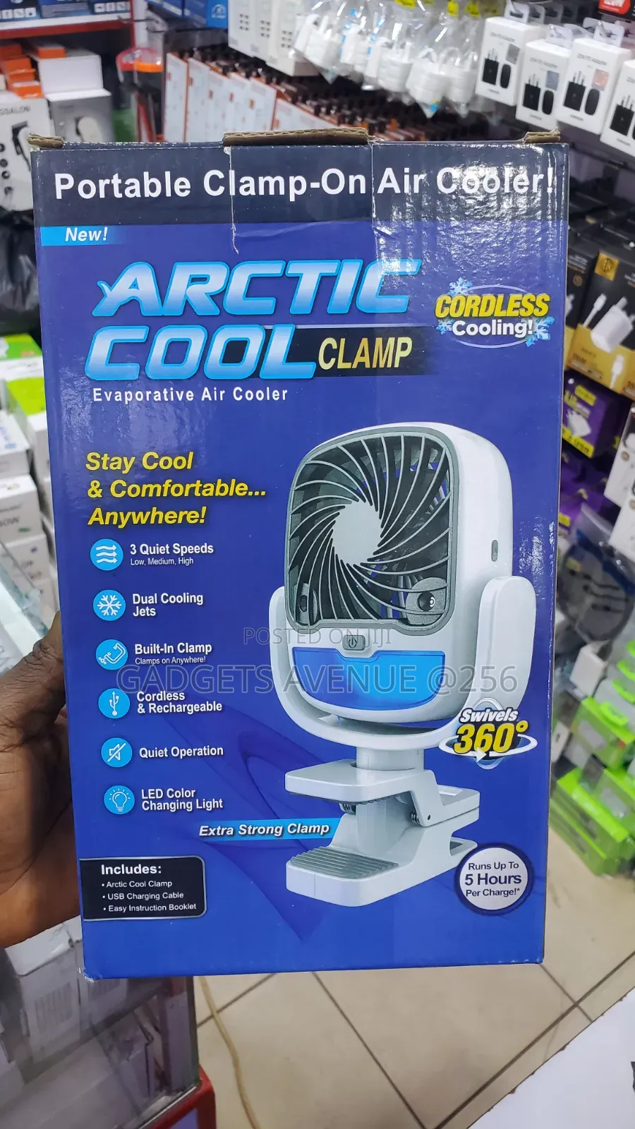 Arctic Air Cool Clamp Portable Evaporative Air Cooler