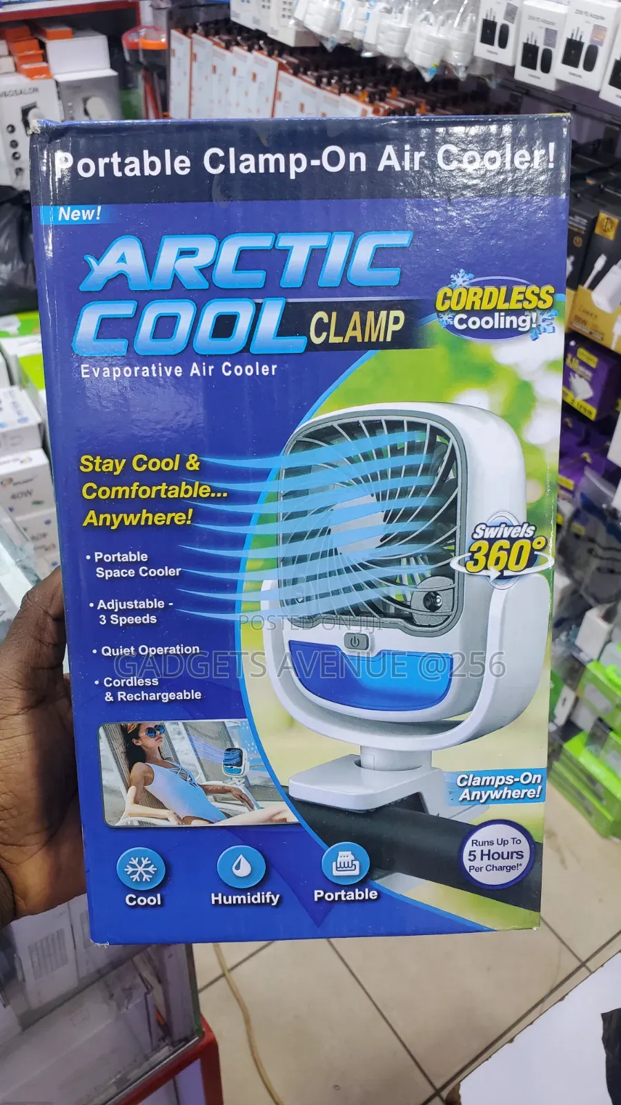 Arctic Air Cool Clamp Portable Evaporative Air Cooler