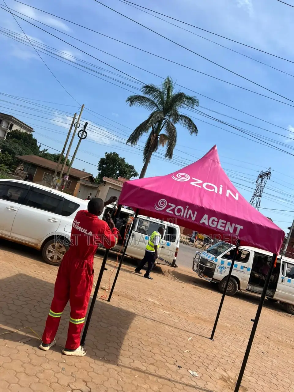 Branded Tent 2x2meters
