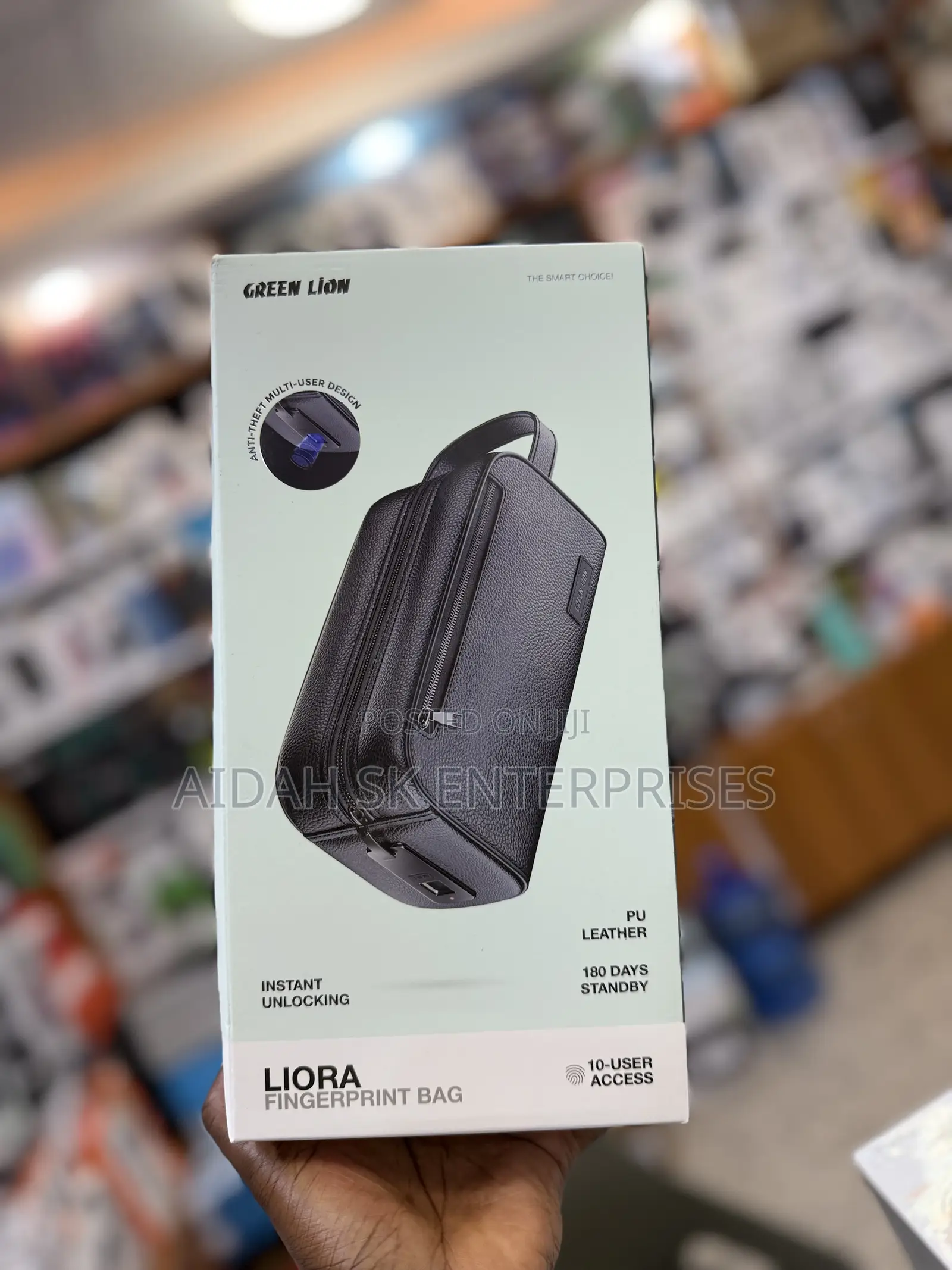 Green Lion Liora Fingerprint Bag