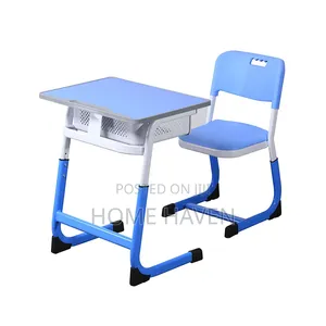 Adjustable Height Chair Table Set