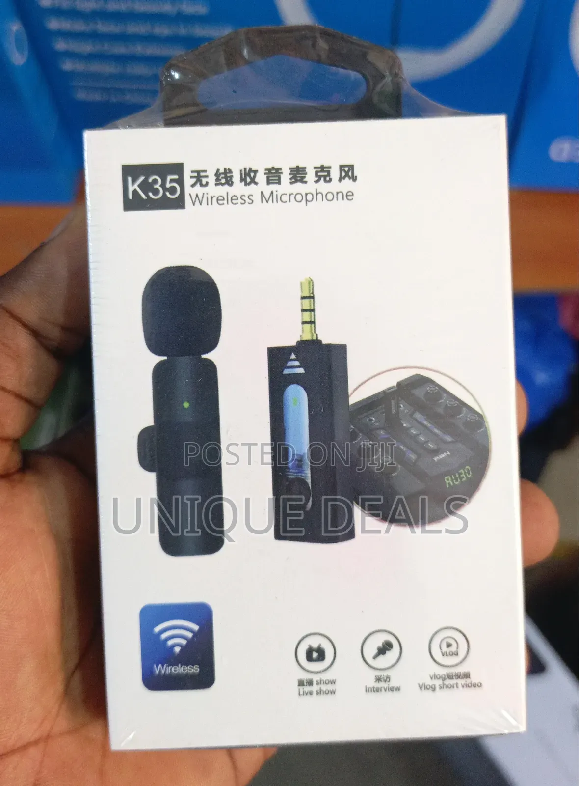  Wireless Microphone Wireless Lavalier Microphone