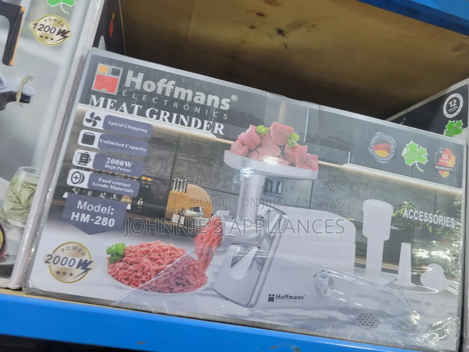 Hoffman Electric Meat Mincer 2000watts