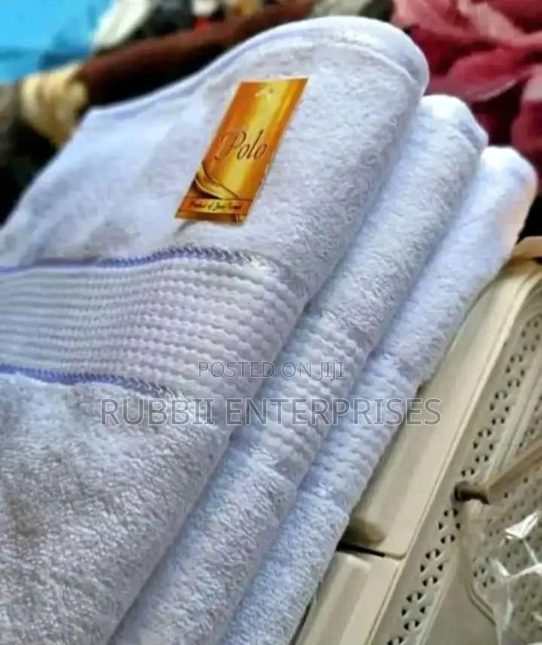 Polo Towel ~ White