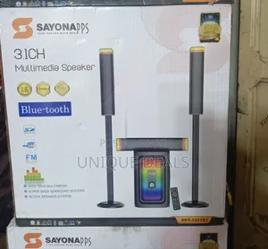 Sayona SHT-1321bt 3.1 Channel Multimedia Speaker System.
