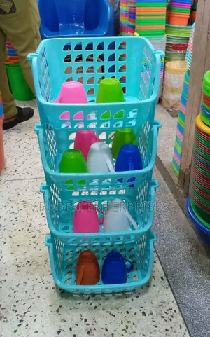 Plastic Trolley ~ 4 Tier