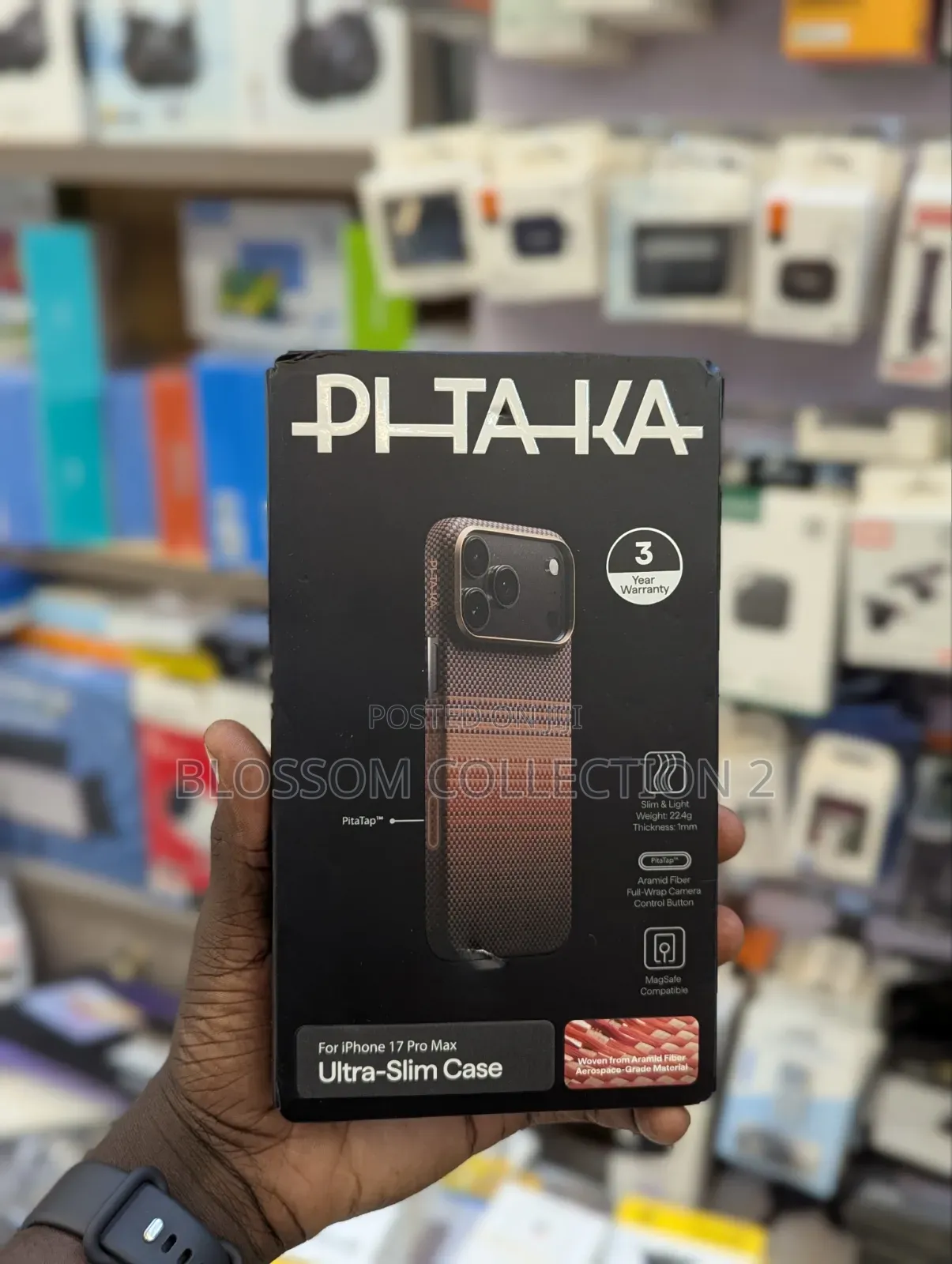 Pitaka Sunset Aramid Fiber Case for iPhone 17 Pro Max
