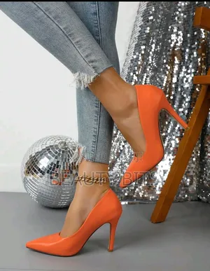 Orange Office Shoes