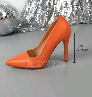Orange Office Shoes