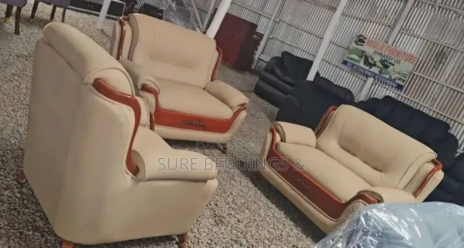 Legit 5 Sitters Leather Sofa
