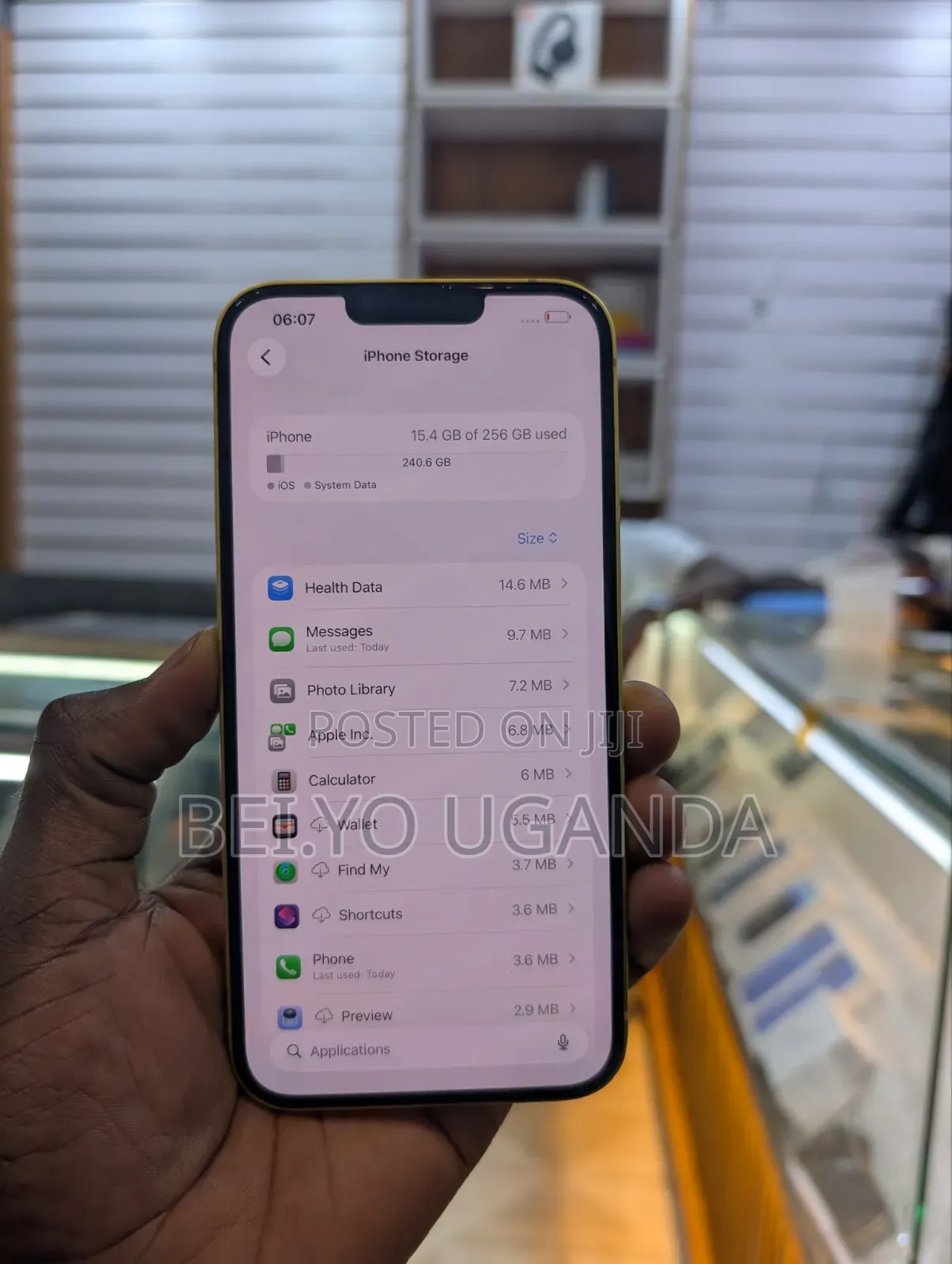 Apple iPhone 14 Plus 256 GB Yellow