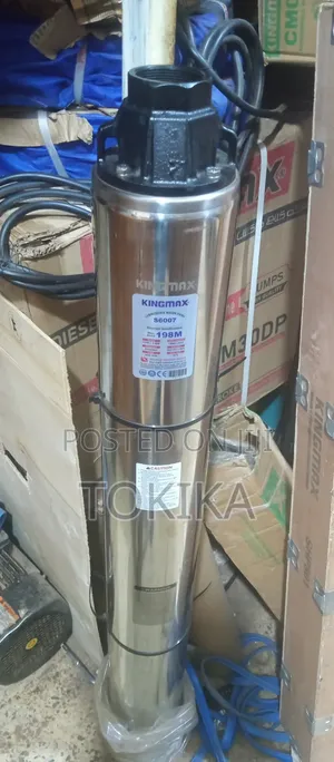 Kingmax Submersible Water Pump 198 Three Phase