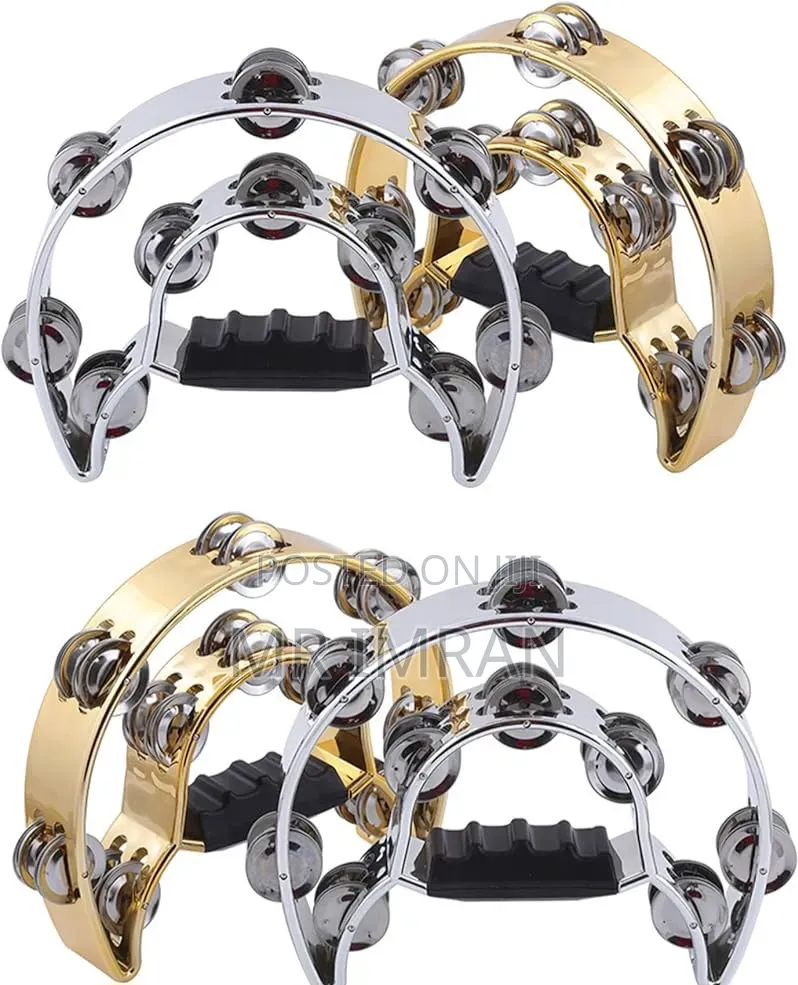 Double-Row Half-Moon Tambourines