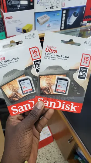 Sandisk Ultra SDHC Uhs-I 16gb Memory Card, Designed for Cameras