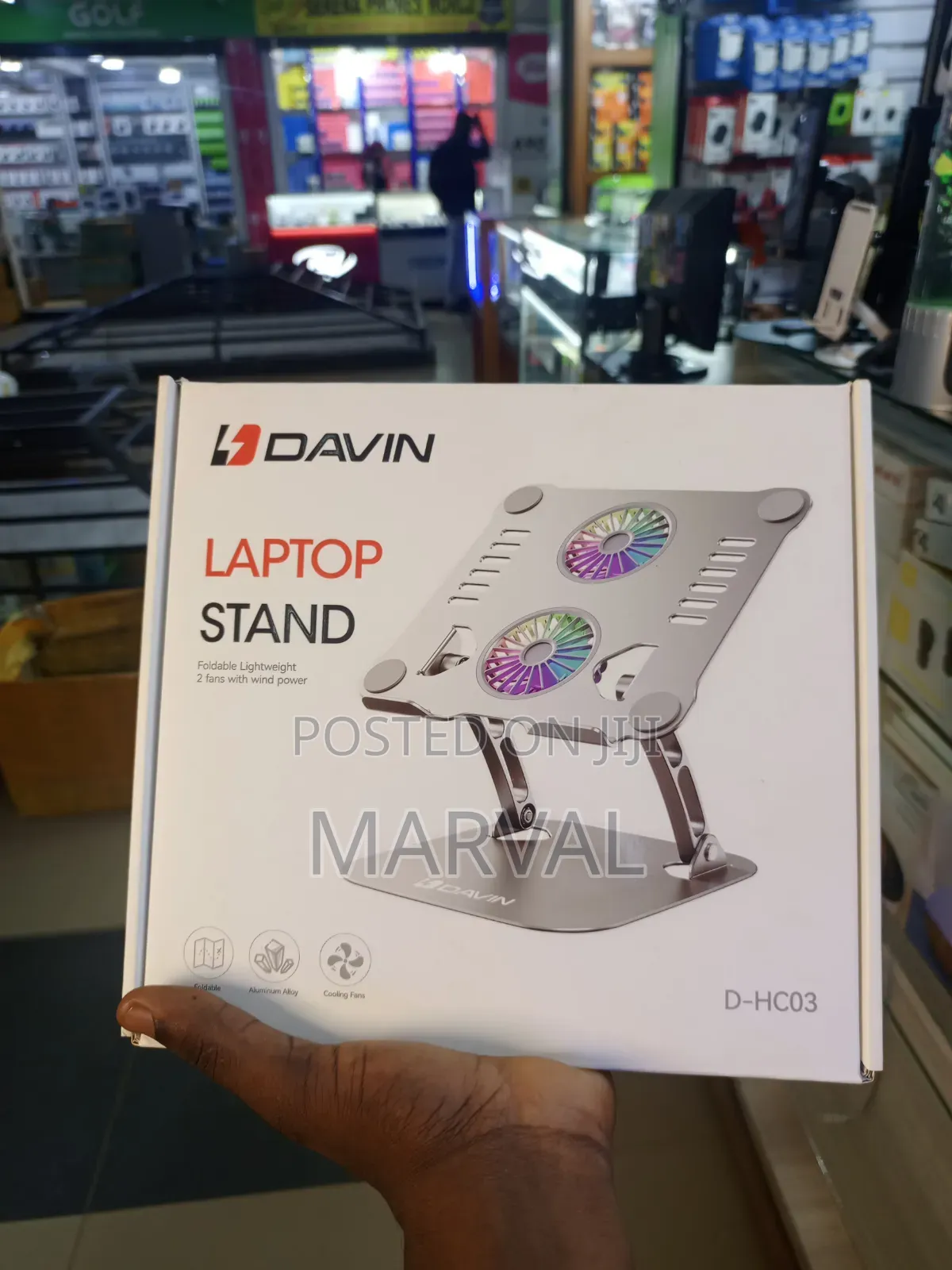Davin Laptop Cooling Stand (Model: D-Hc03)