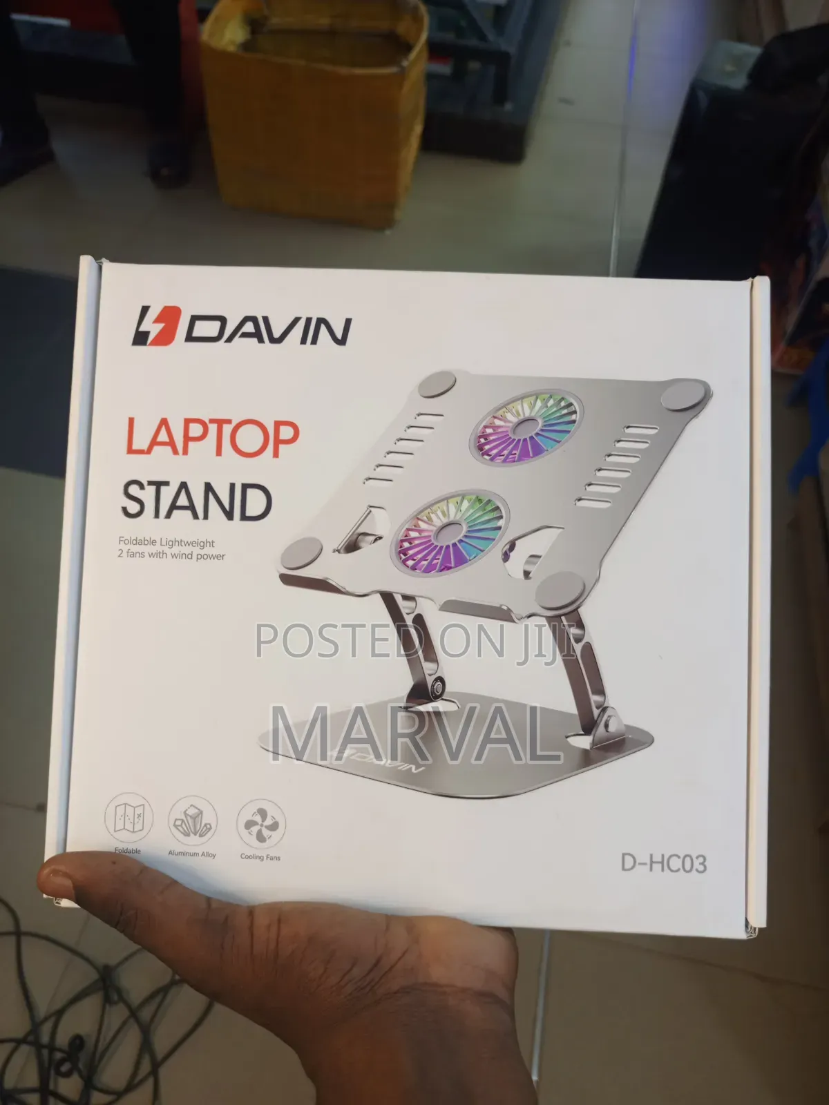 Davin Laptop Cooling Stand (Model: D-Hc03)