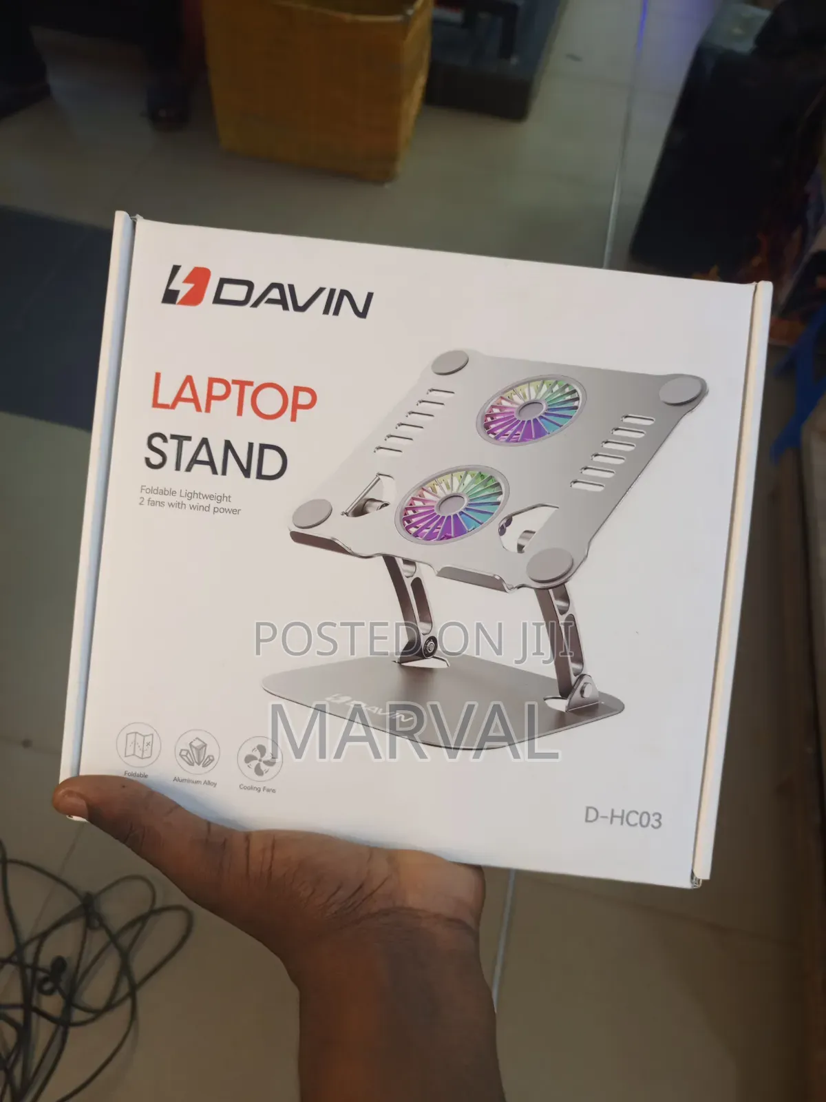 Davin Laptop Cooling Stand (Model: D-Hc03)