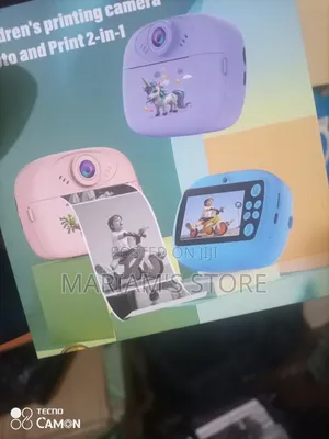 Kids Instant Print Cameras Featuring Thermal Printing