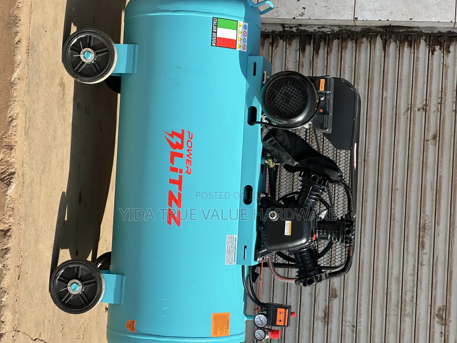 Air Compressor 300 L Single Phase