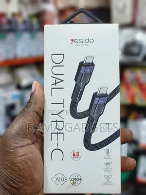 Yesido Ca108 Usb Type-C to Type-C Data and Charging Cable.