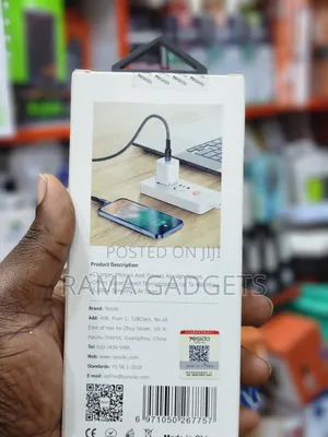Yesido Ca108 Usb Type-C to Type-C Data and Charging Cable.
