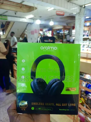 Oraimo Boompop Lite Enc Over-Ear Wireless Headphones Ohp-317