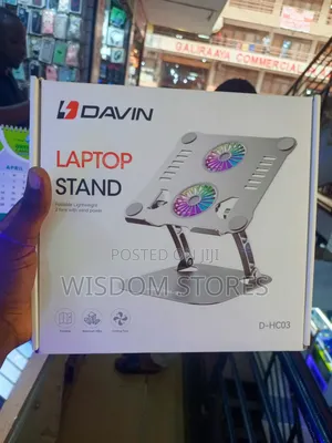 Aluminum Laptop Stand V4.0 for Desk With Cooling Fans