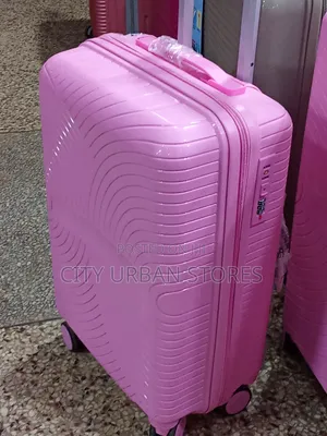 Dfavors Pink Large Suitcase