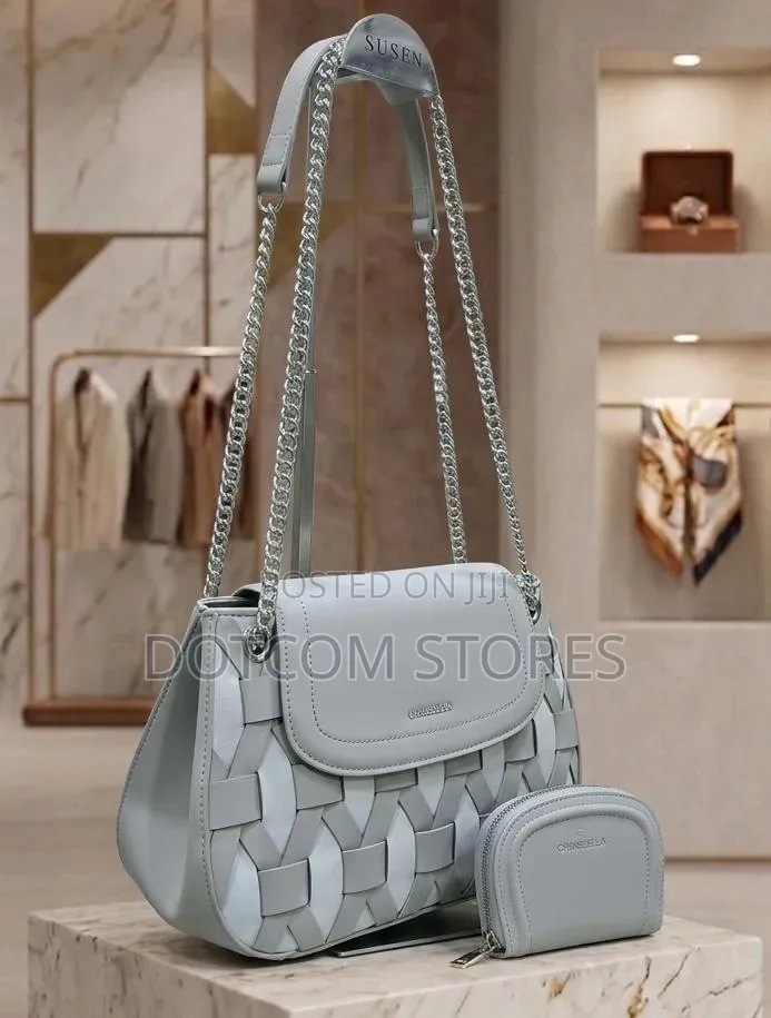 Chrisbella Woven-Patterned Handbag