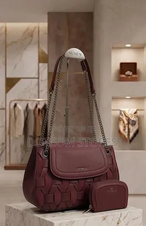 Chrisbella Woven-Patterned Handbag