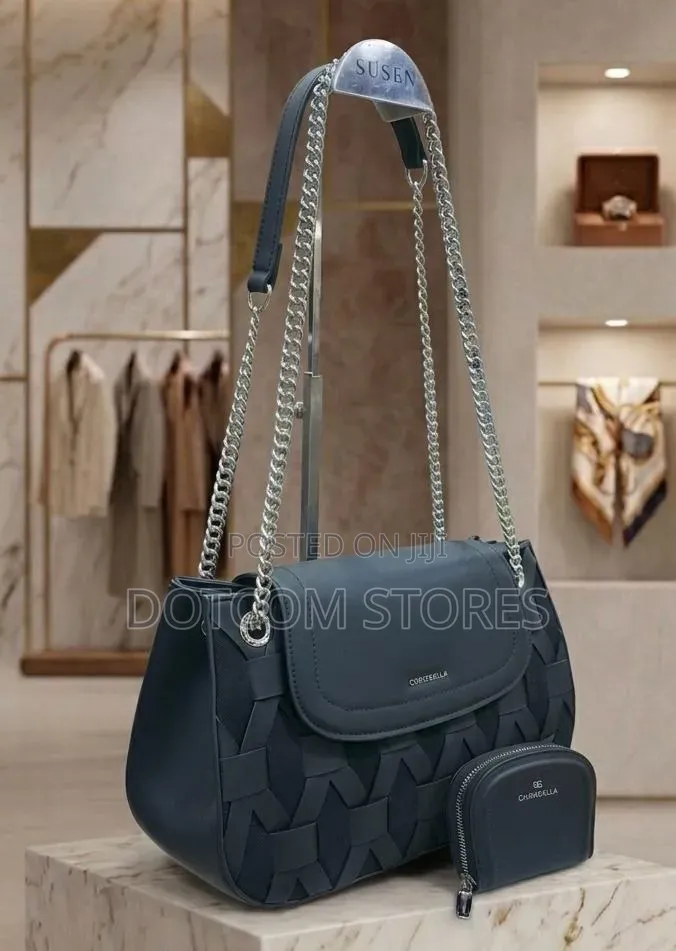Chrisbella Woven-Patterned Handbag