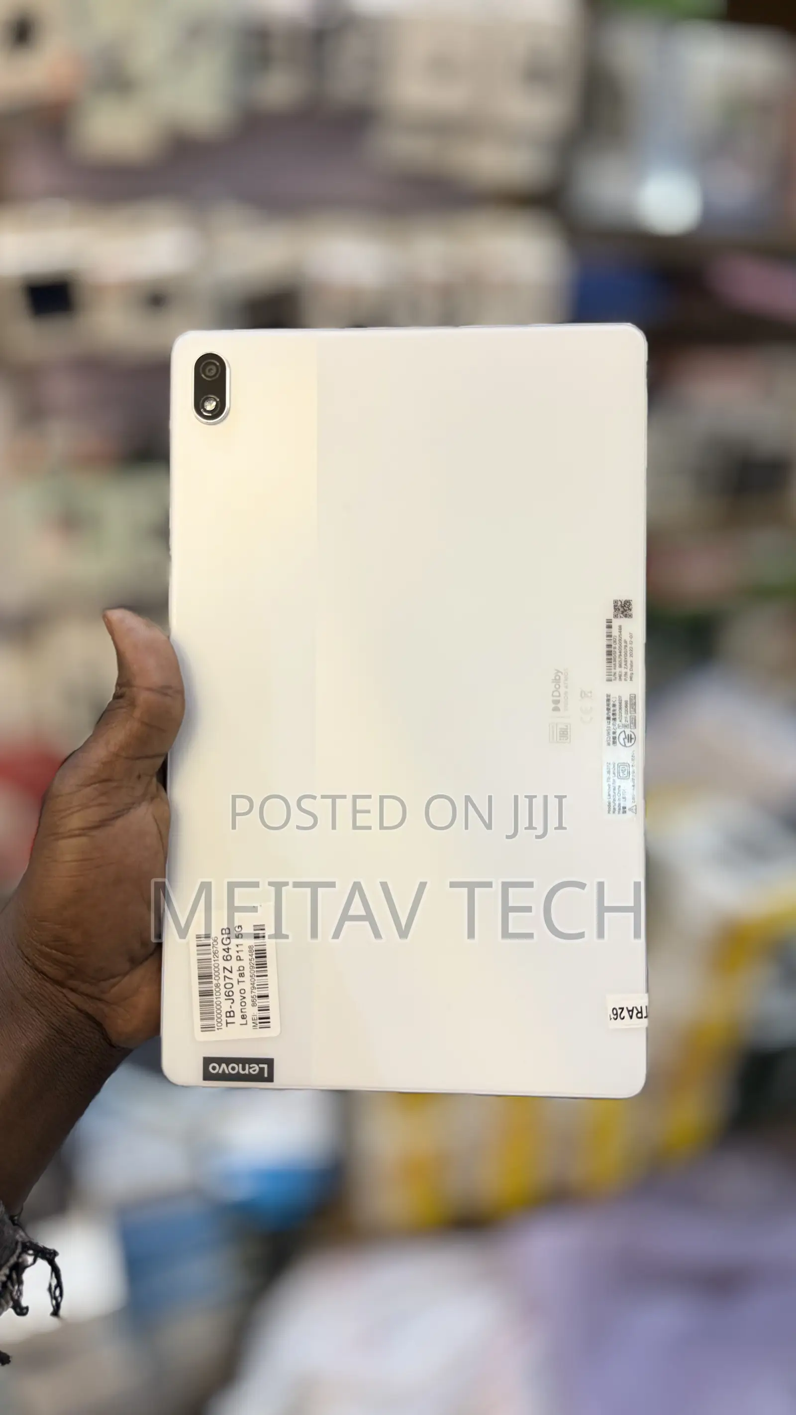 New Lenovo Tab P11 64 GB White