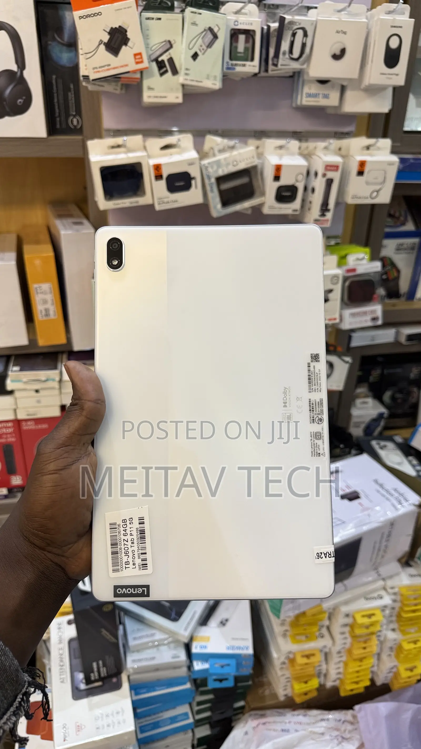 New Lenovo Tab P11 64 GB White