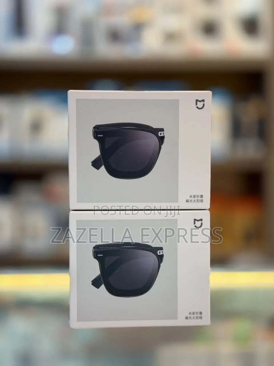 Xiaomi Mijia Foldable Polarized Sunglasses, Square Frame, For Unisex