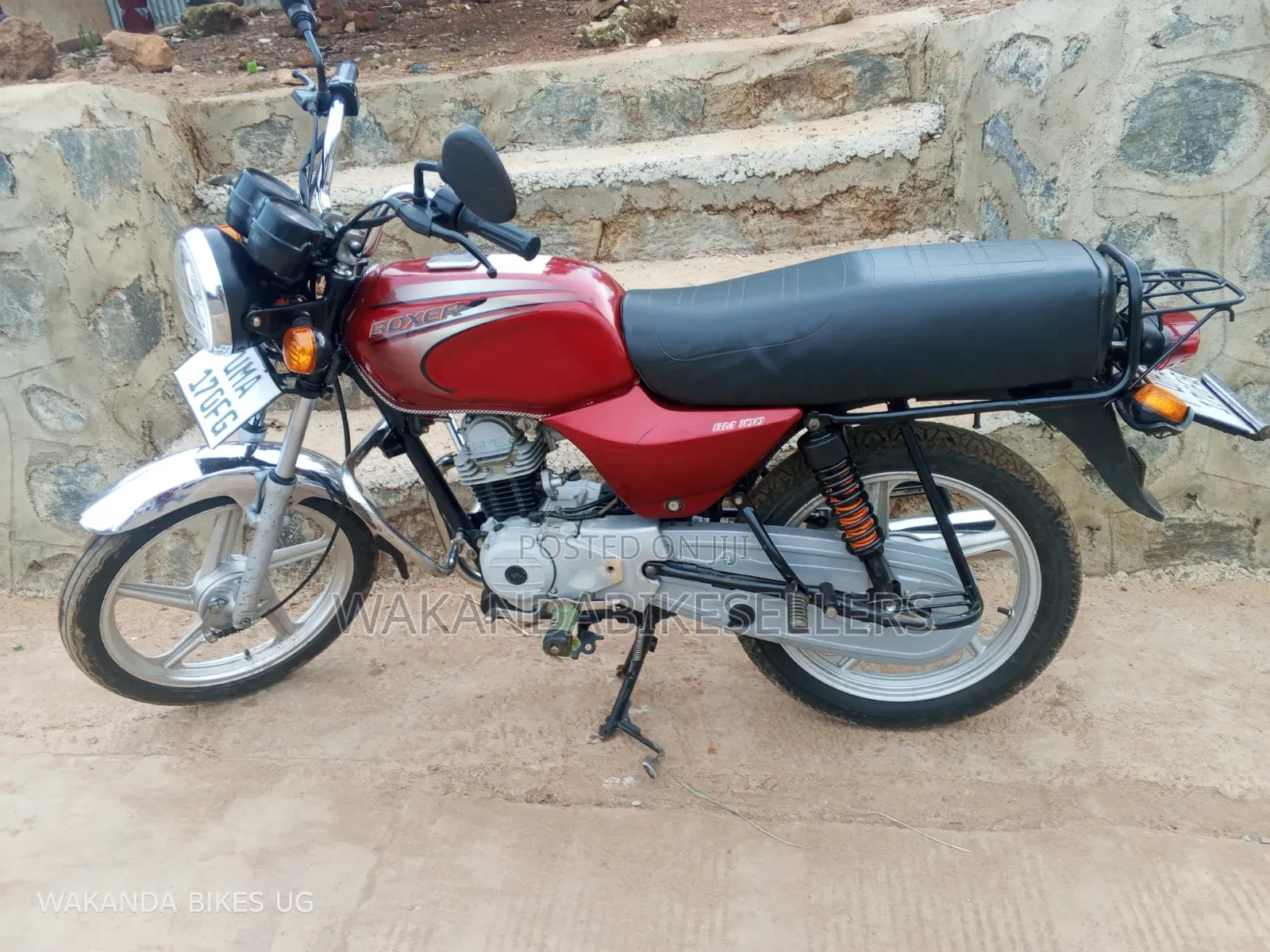 Bajaj Boxer 100 2025 Red