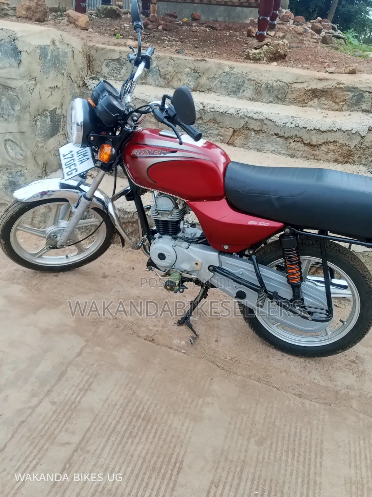Bajaj Boxer 100 2025 Red
