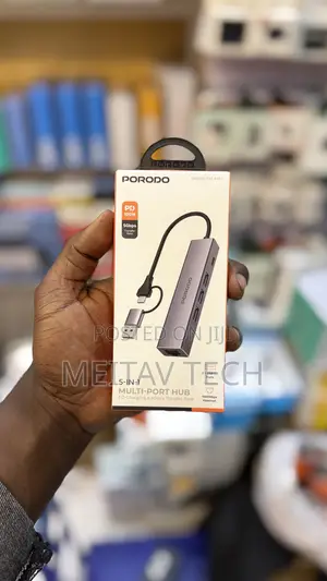 Porodo 5in1 Multiport Usb C Hub
