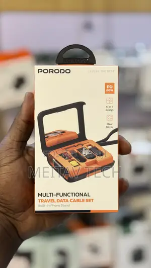 Porodo 6in1 Multifunctional Cable Kit