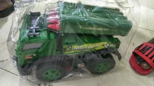 Plastic Military Toy Rocket Truck