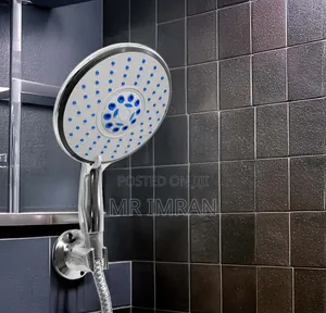 3-function Chrome-plated Handheld Shower Head Set