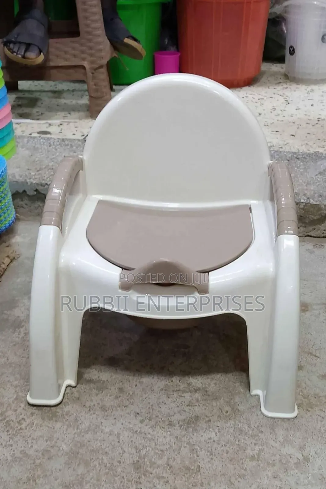 Kids Potty ~ Grey/Brown