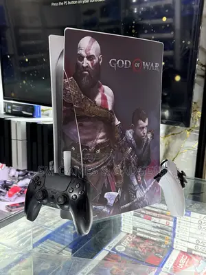 Ps5 Standard (Playstation 5) Full Set With 2 Games and 2 Controllers