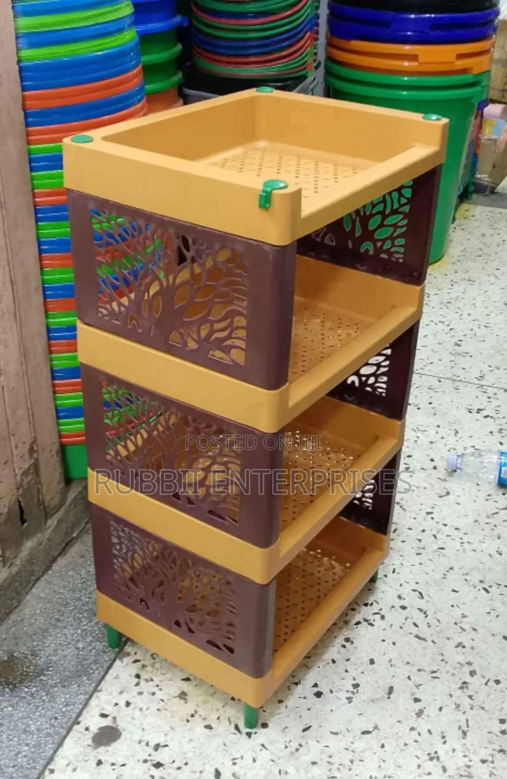 Plastic Kitchen Trolley