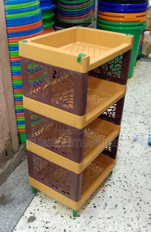 Plastic Kitchen Trolley