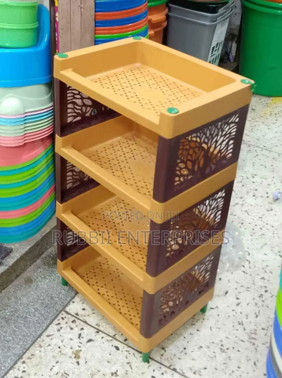 Plastic Kitchen Trolley
