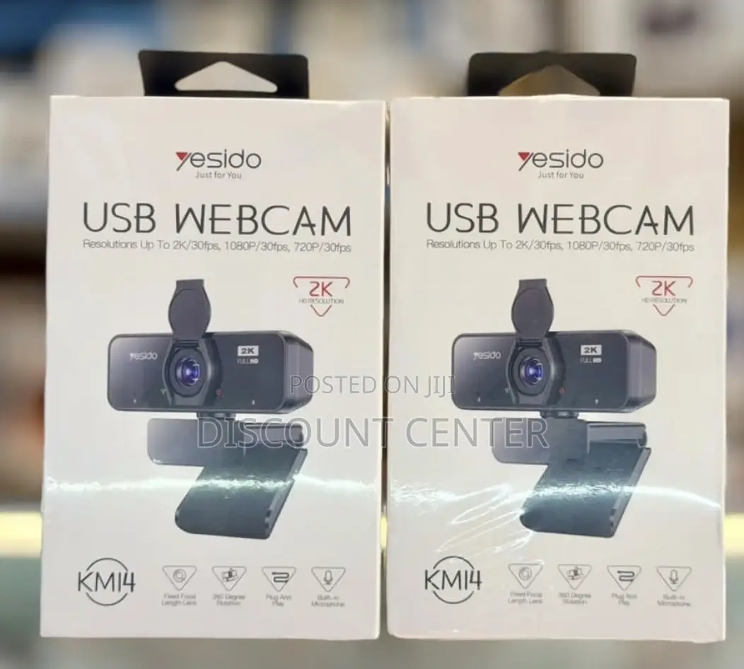Yesido Km14 Usb Webcam 2 Million Pixel Hd Camera