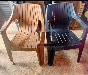 Stackable Plastic Armed Chair