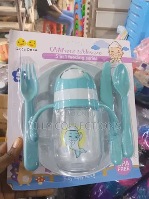 5 in One Kids Feeding Bottle